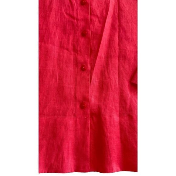 Westbound Linen blouse Shirt size PL - Picture 5 of 8